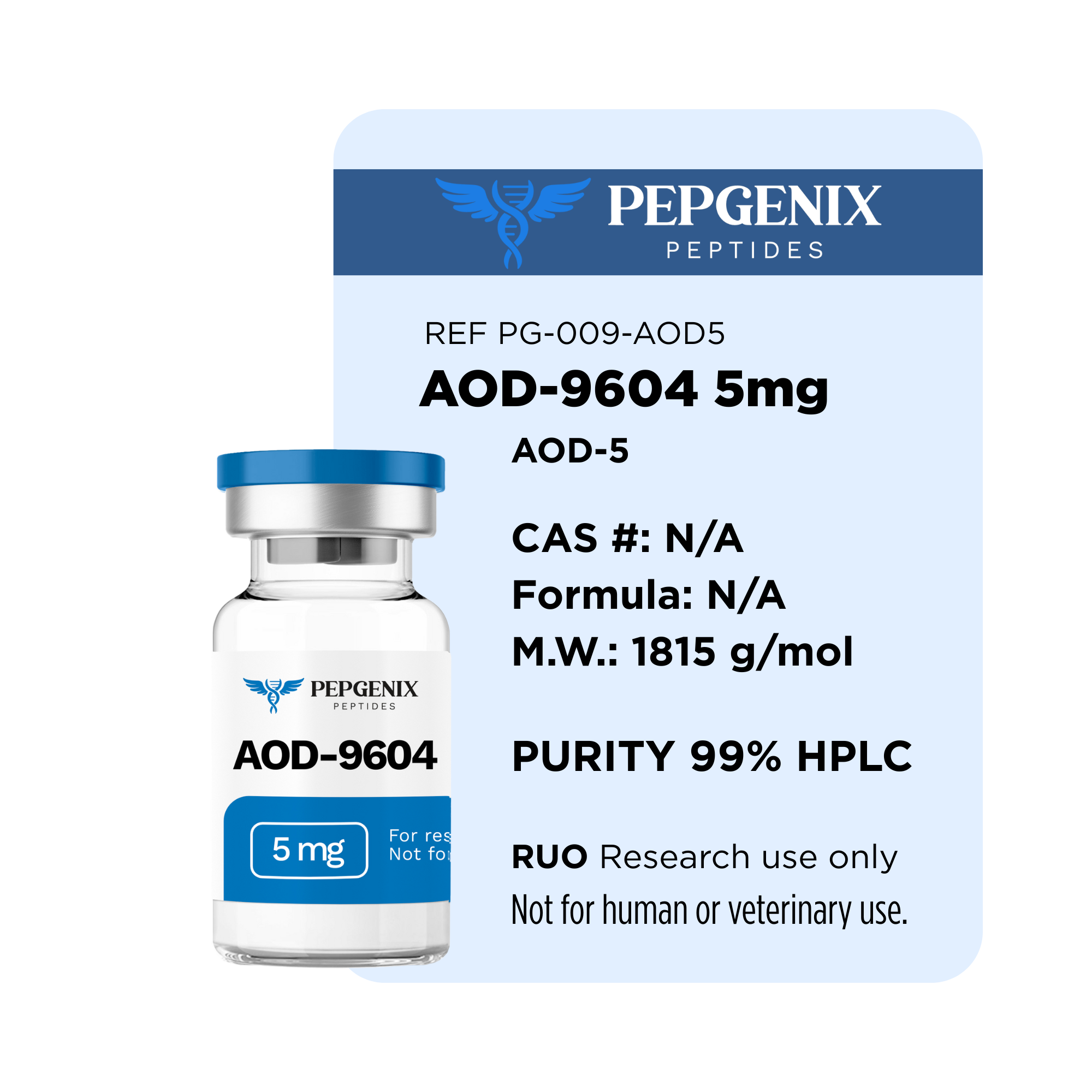 AOD-9604 – 5mg (Research Grade)