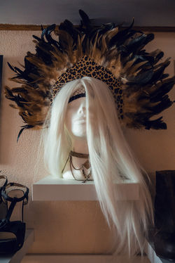 White hair