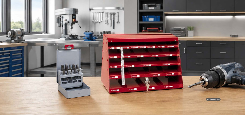 Auswahl verschiedener drilbox Produkte