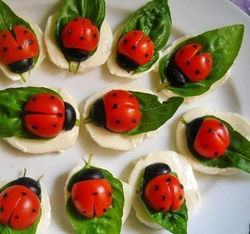 ladybug caprese