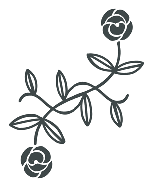 Flower Vine Tattoo Design
