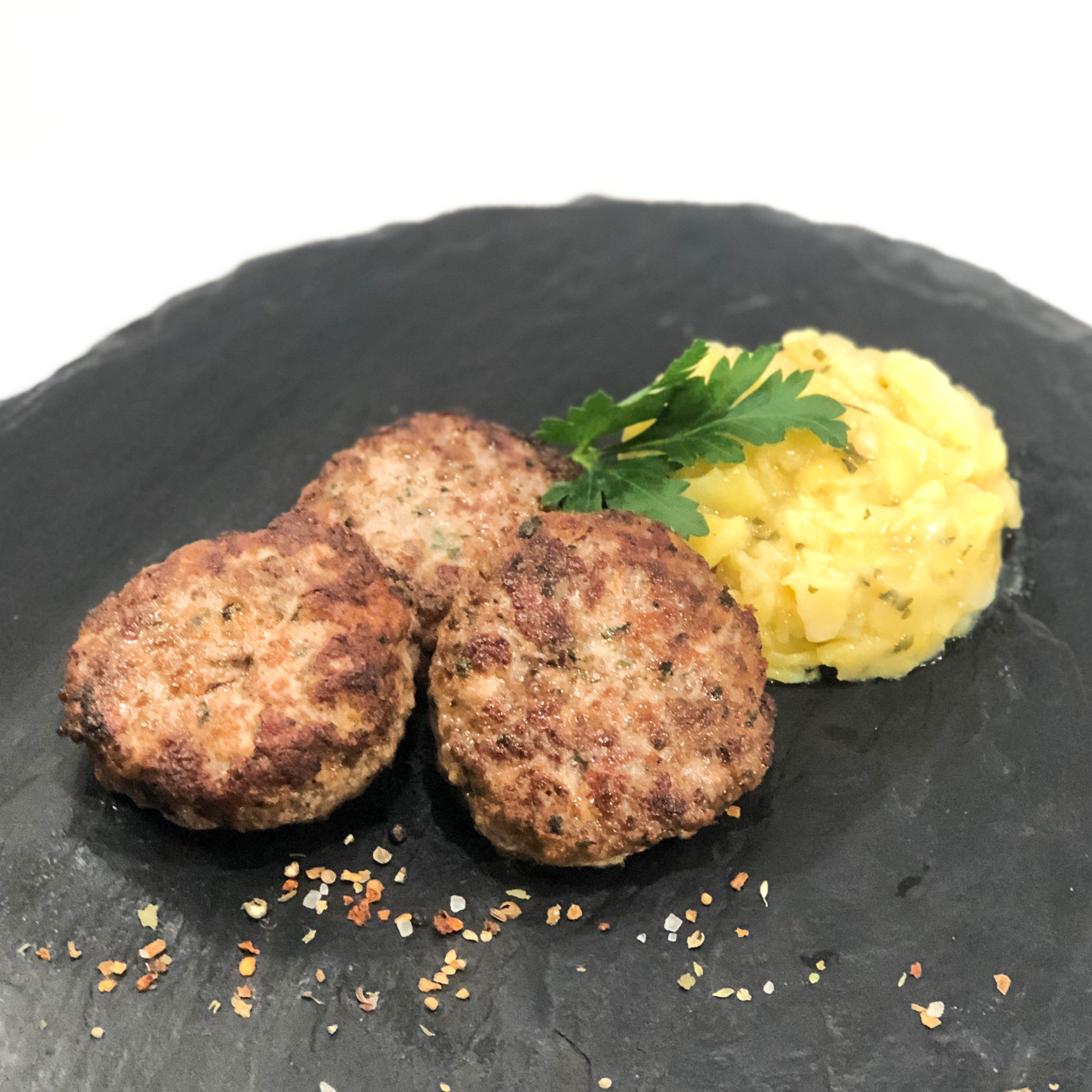 Arranged Food and Objects