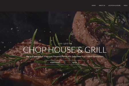 100 South Chophouse: 100 South is an upscale Chop House located in the heart of downtown Elmhurst, Illinois. We serve tender steaks, fresh seafood, chicken, pasta and more. Come visit our restaurant and lounge for a delicious meal and excellent service.