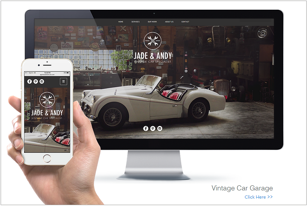 Thumbnail: Template #: wix-vintage