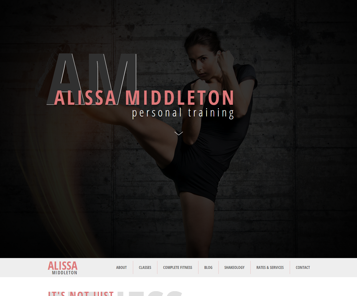 Fitness Training Website
