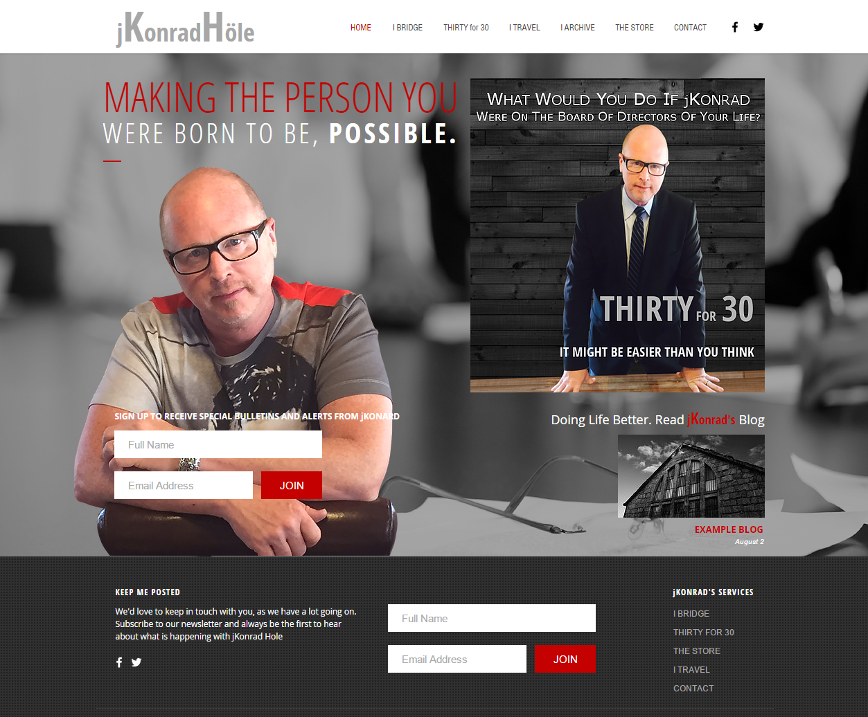 Consulting Coaching Website