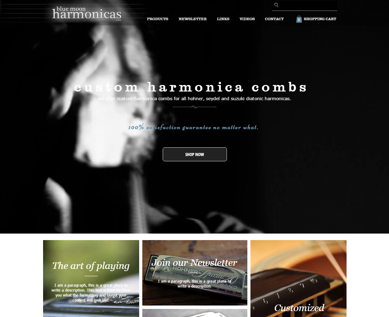 Harmonica Website