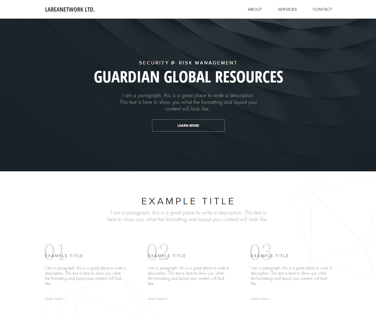 Risk Management Website