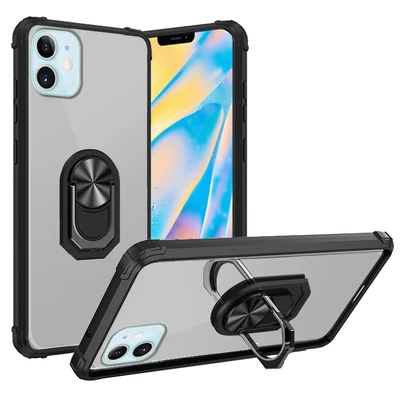 Thumbnail: iPhone 12 5.4 Ring Stand Magnetic Hybrid Case