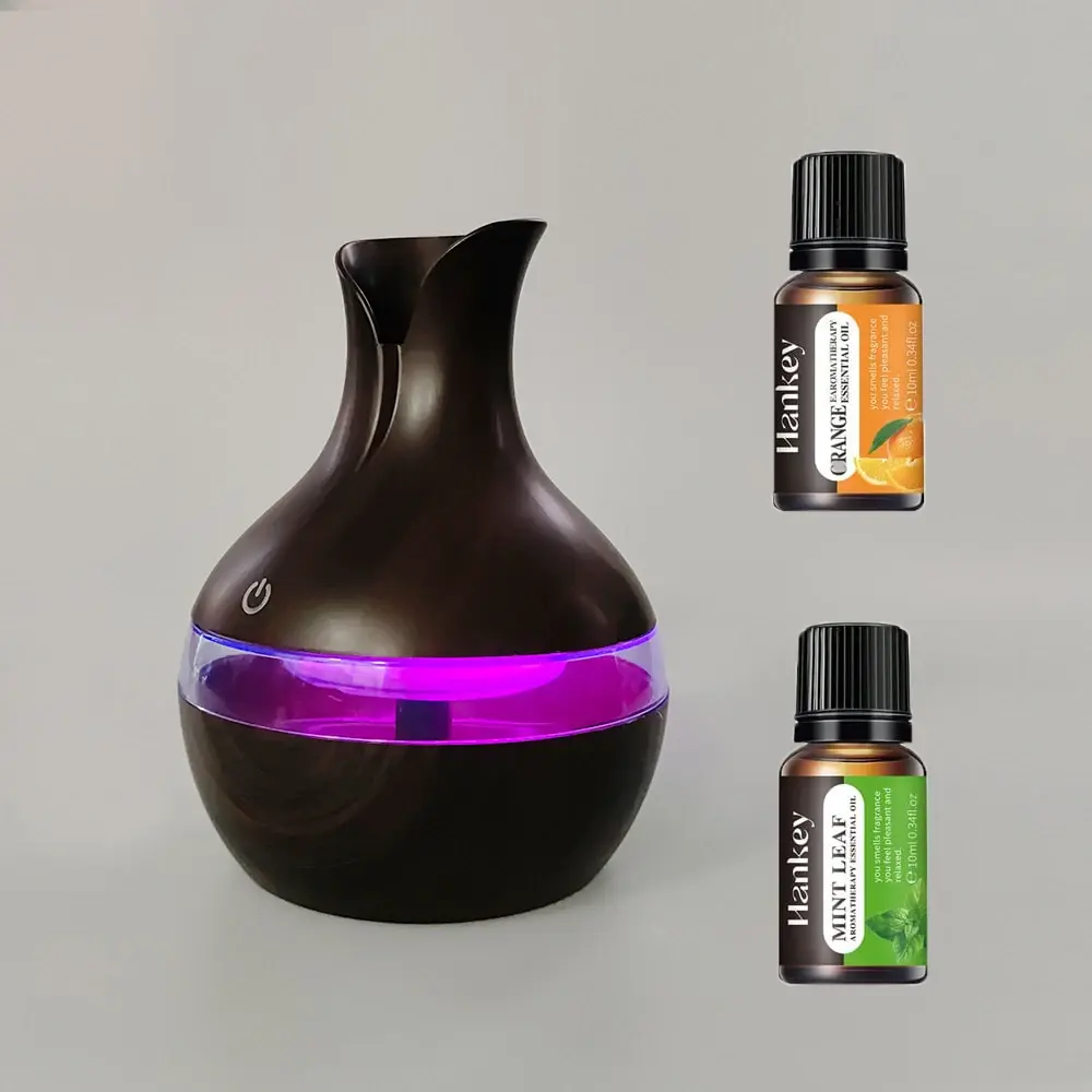 2 in 1 Humidifier & Essential Oil Diffuser 300ml Ultra Quiet, USB Powered for H