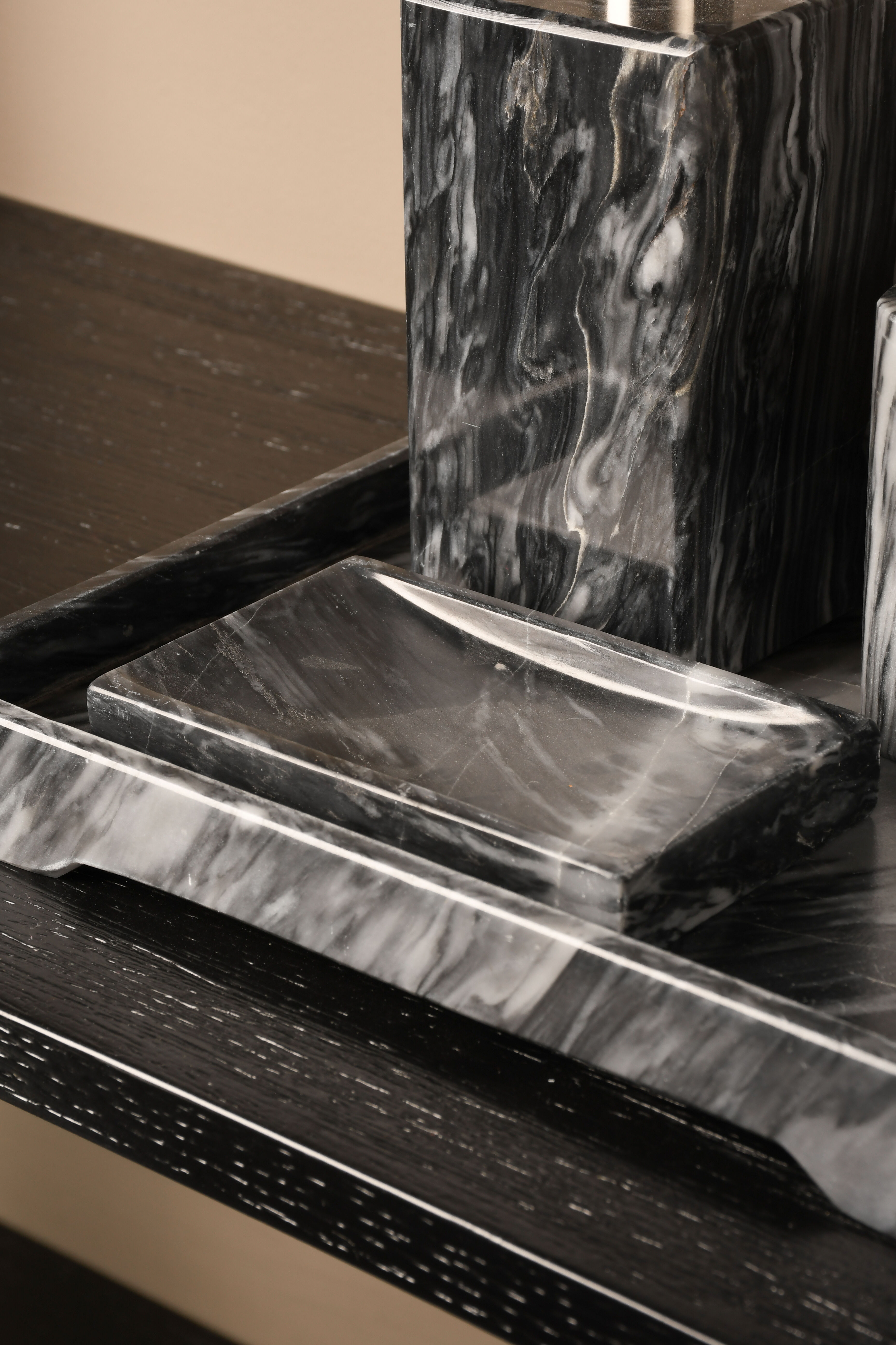 Jabonera Rectangular de Mármol