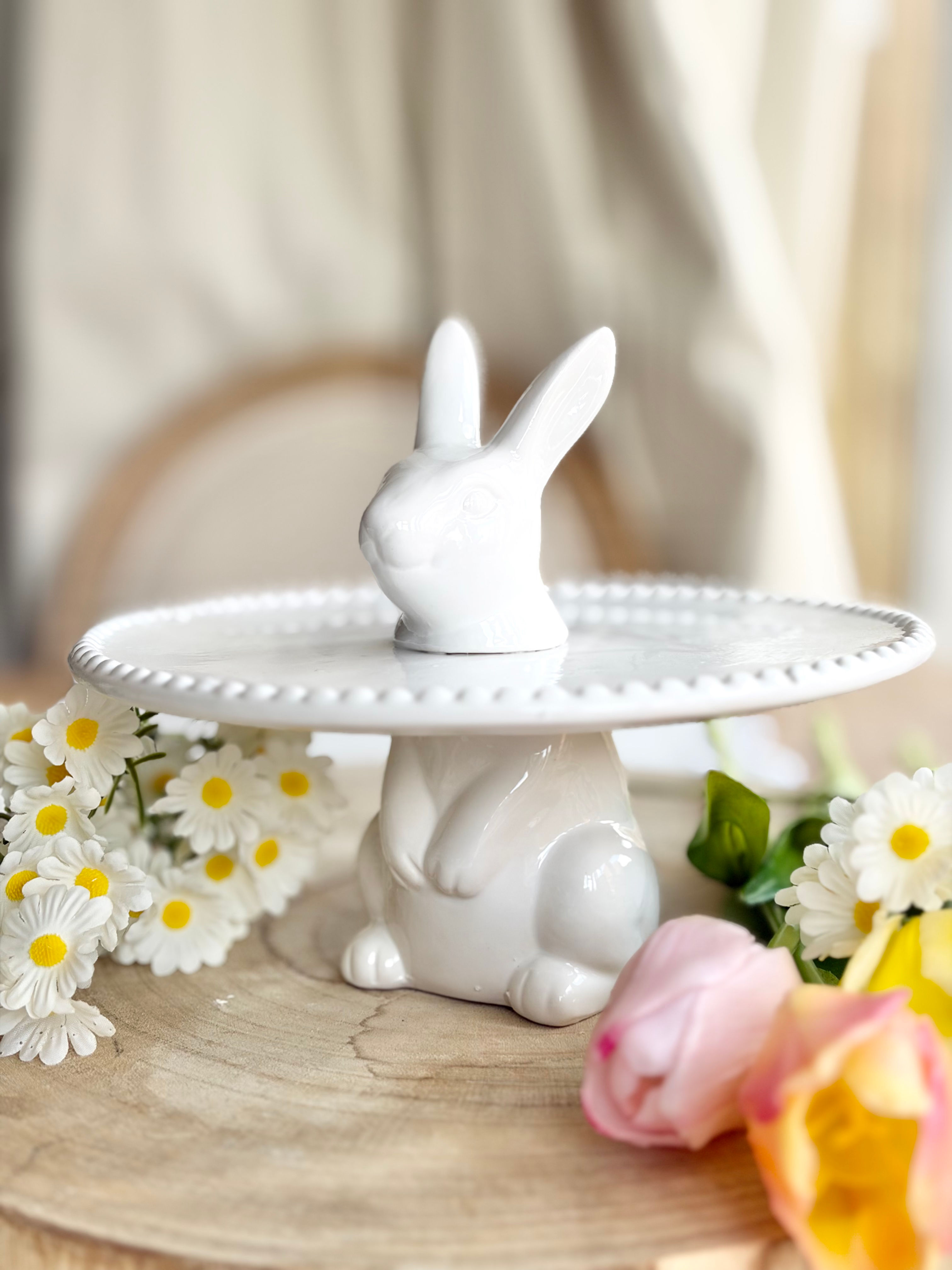 Rabbit Treat Stand | Bunny Cake Stand