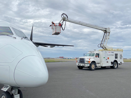 L’hiver arrive ! HUB FBO offre le service de dégivrage et d’antigivrage sur place.