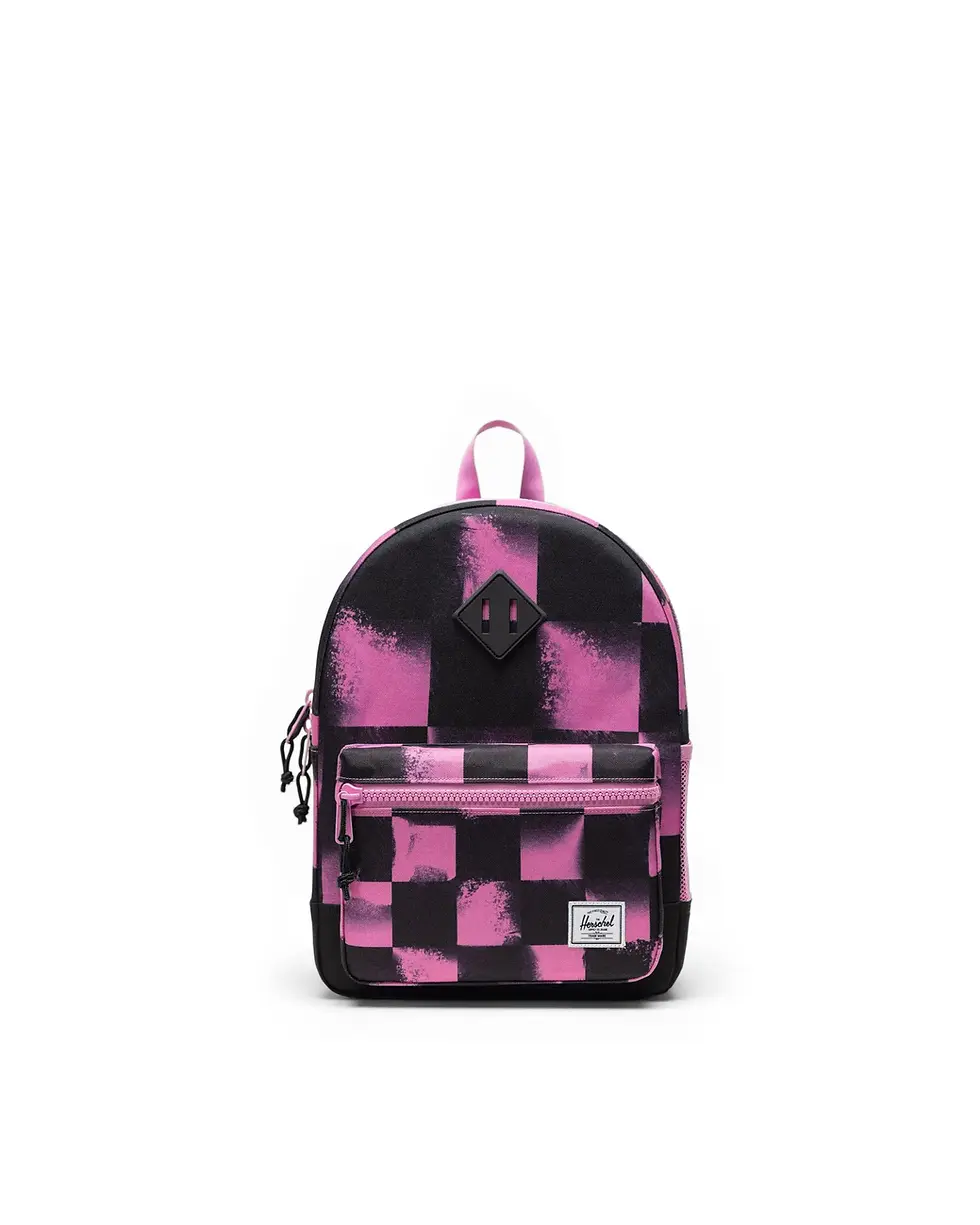 Herschel Heritage™ Backpack | Kids - 15L - Stencil Checker Opera Mauve