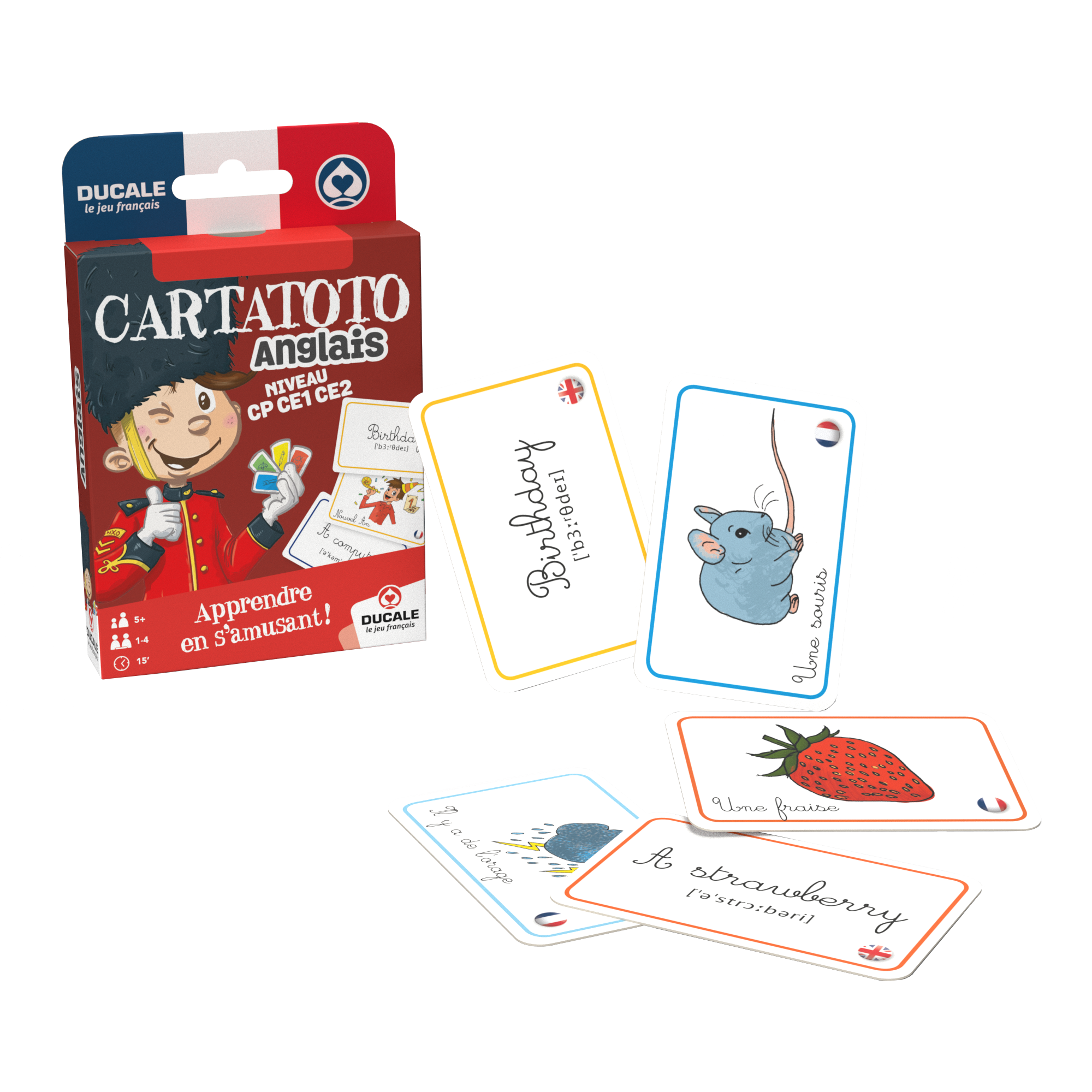 Cartatoto Anglais - Ecopack