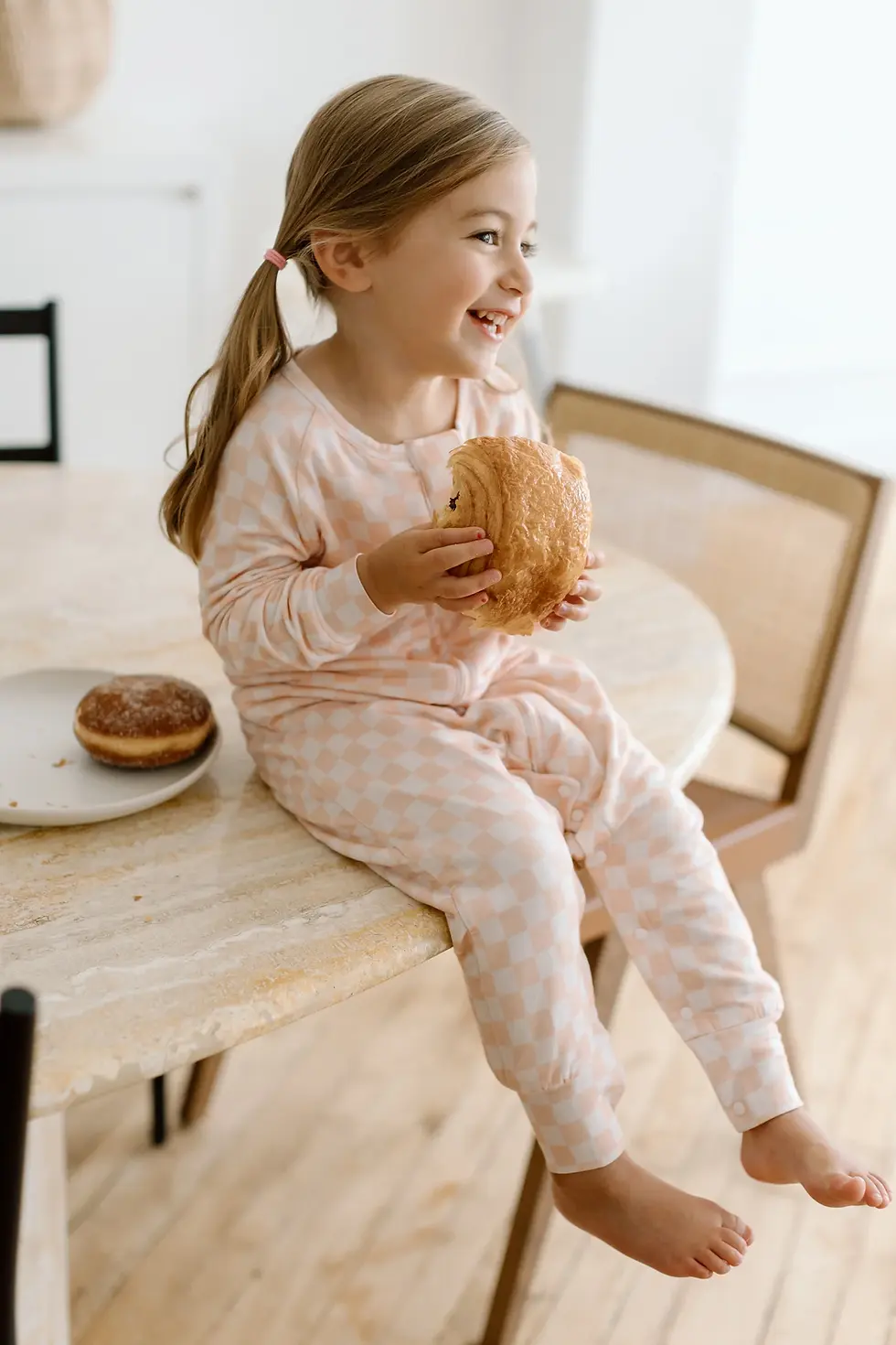 Loulou Lollipop TENCEL™ Sleepsuit 1.0 TOG - Pink Checkerboard