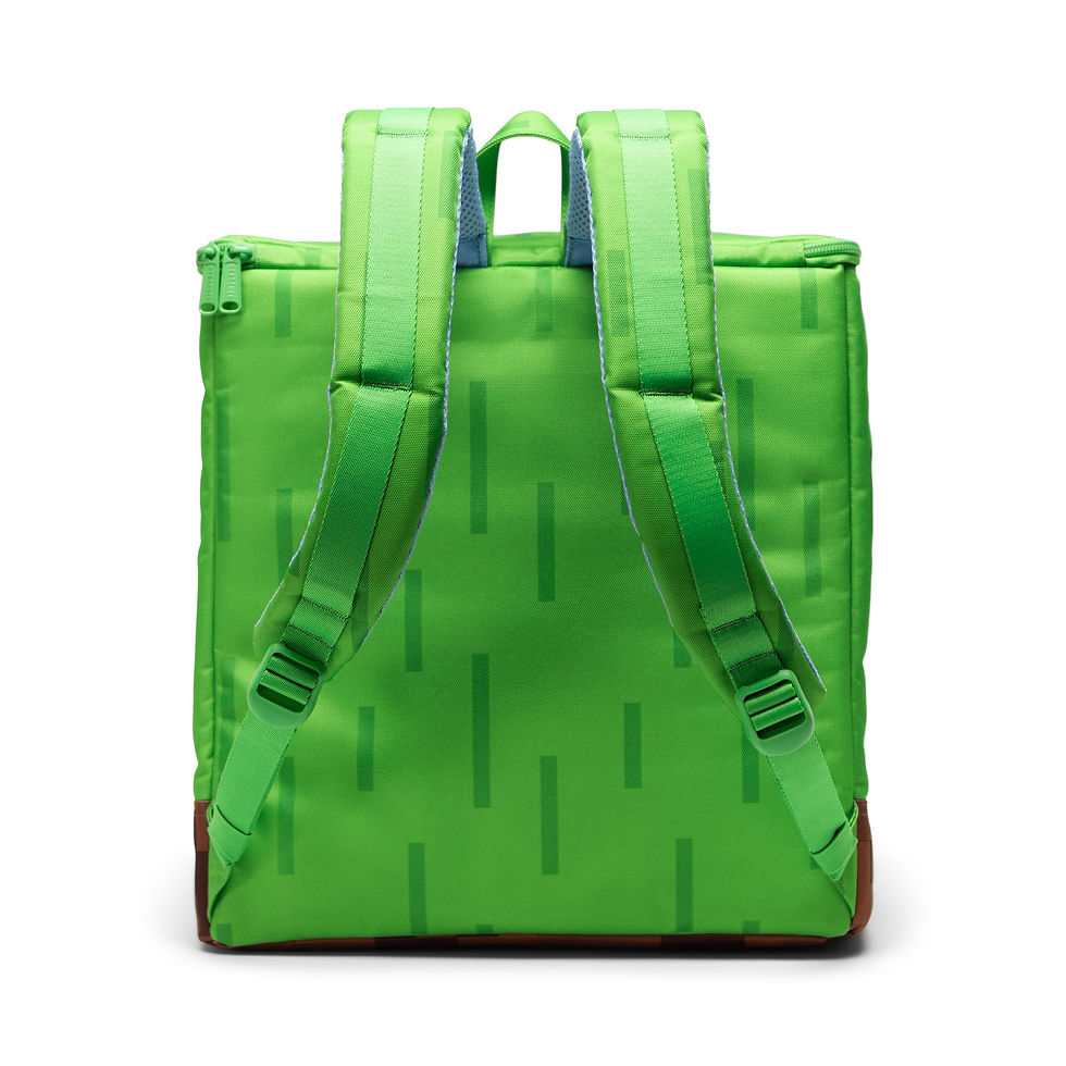 Thumbnail: Minecraft Cube Backpack - Grass Block