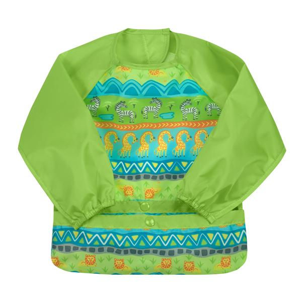Thumbnail: Greensprouts Snap & Go™ Easy-Wear Long Sleeve Bib