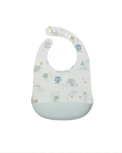 Thumbnail: Loulou Lollipop Printed Silicone Bibs