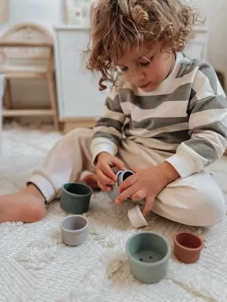 noüka Stacking Cups-Bloom Set