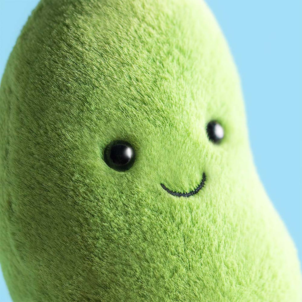 Thumbnail: Jellycat Amuseables Soyella Edamame Bean