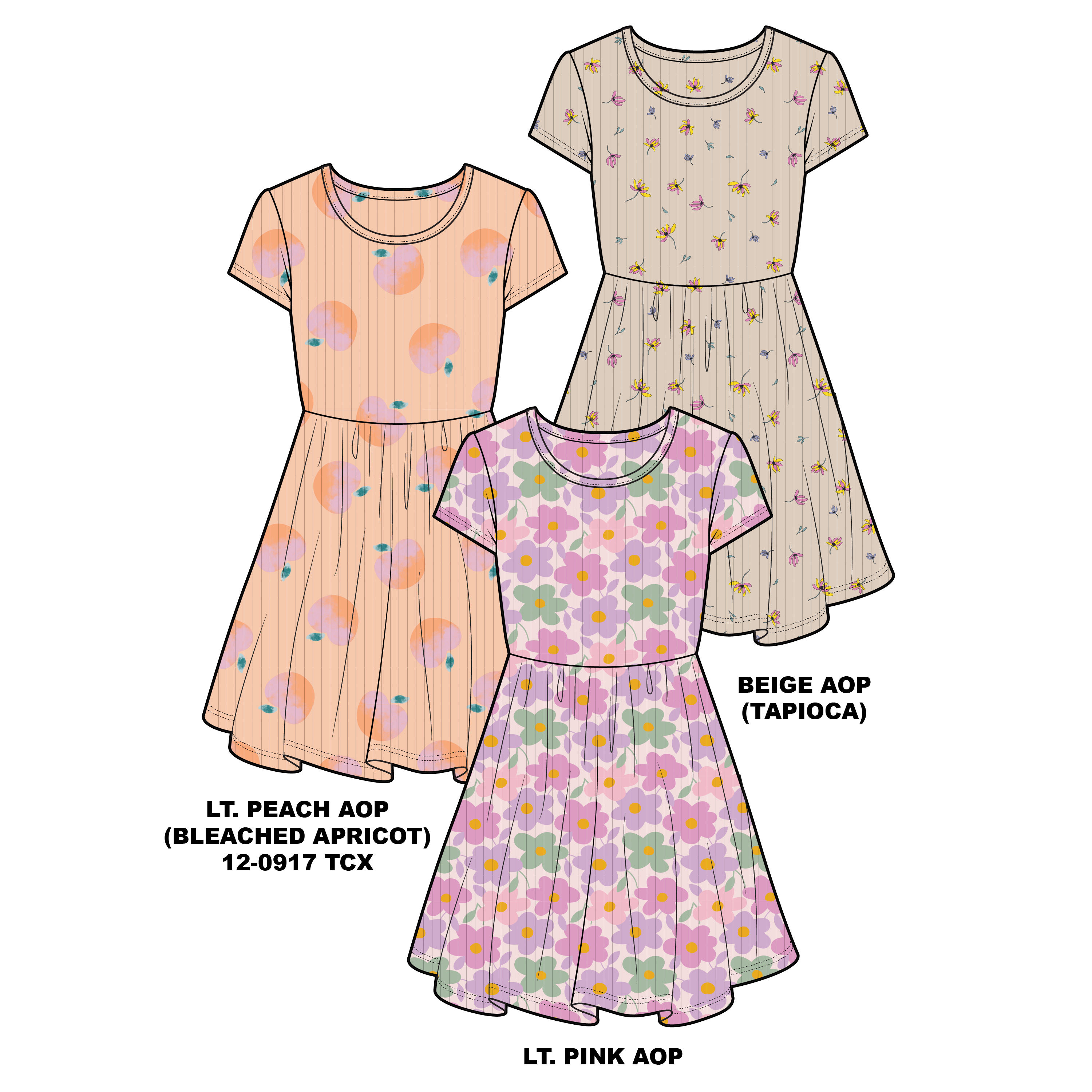 mid Summer Floral Dresses 1262072