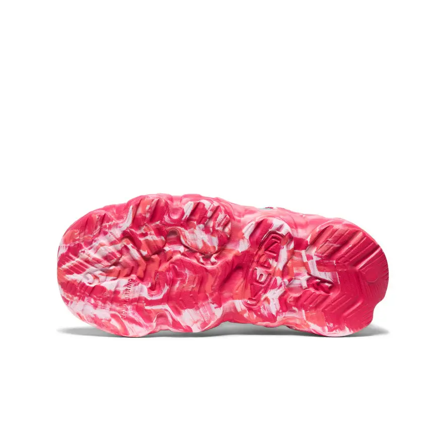 Thumbnail: Keen Big Kids’ Hyperport H2 Sandal - Raspberry/Pool Blue