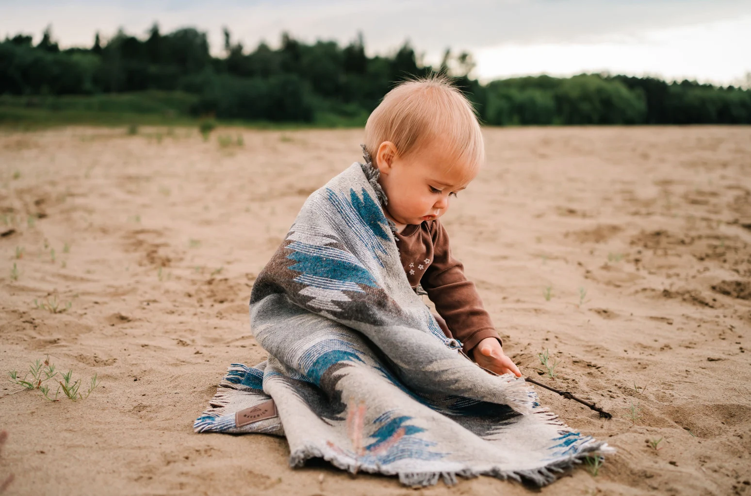 Modest Maverick Baby Blanket | LAKESIDE