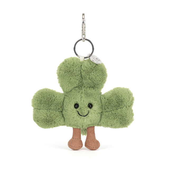 Thumbnail: Jellycat Amuseables Siofra Shamrock Bag Charm