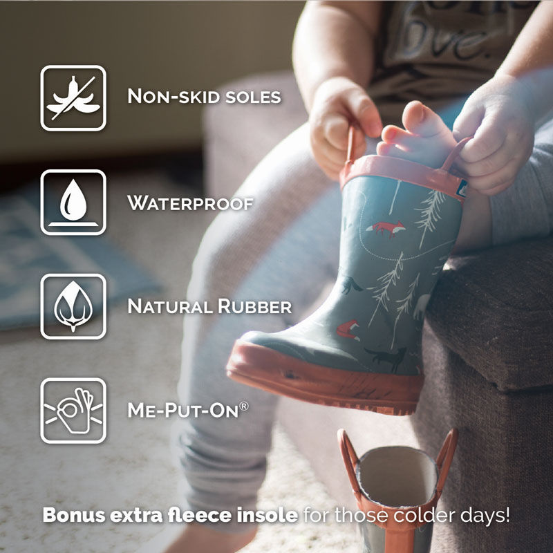 Thumbnail: Jan & Jul Puddle-Dry Rain Boots