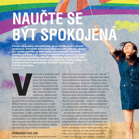 NAUČTE SE BÝT SPOKOJENÁ