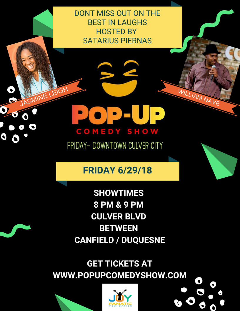 Pop-Up Comedy Show - JoyFanatic Special Event