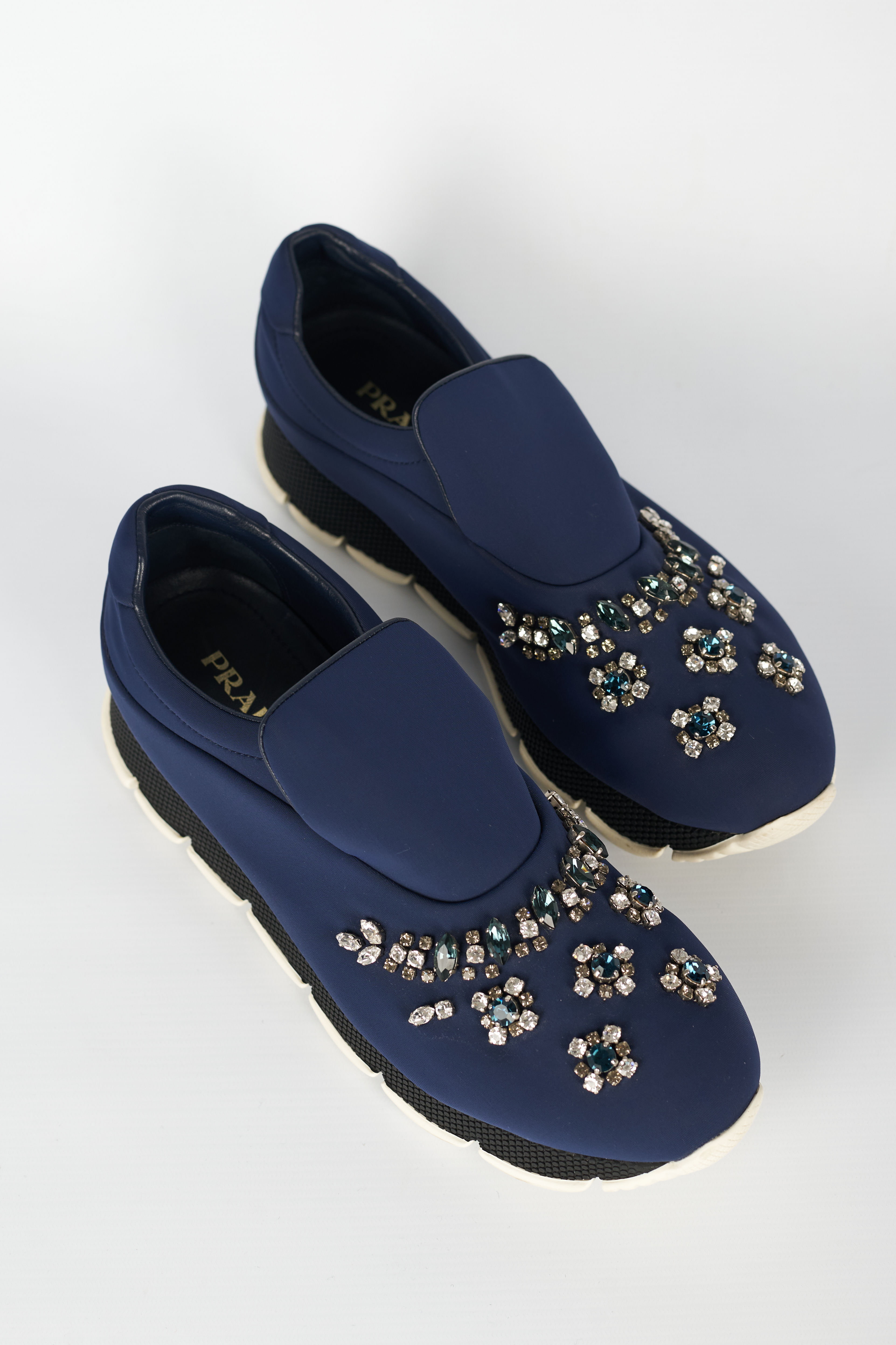 Prada Navy Blue Shoes