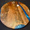 Thumbnail: #402 Walnut Double Feather Crotch Clock