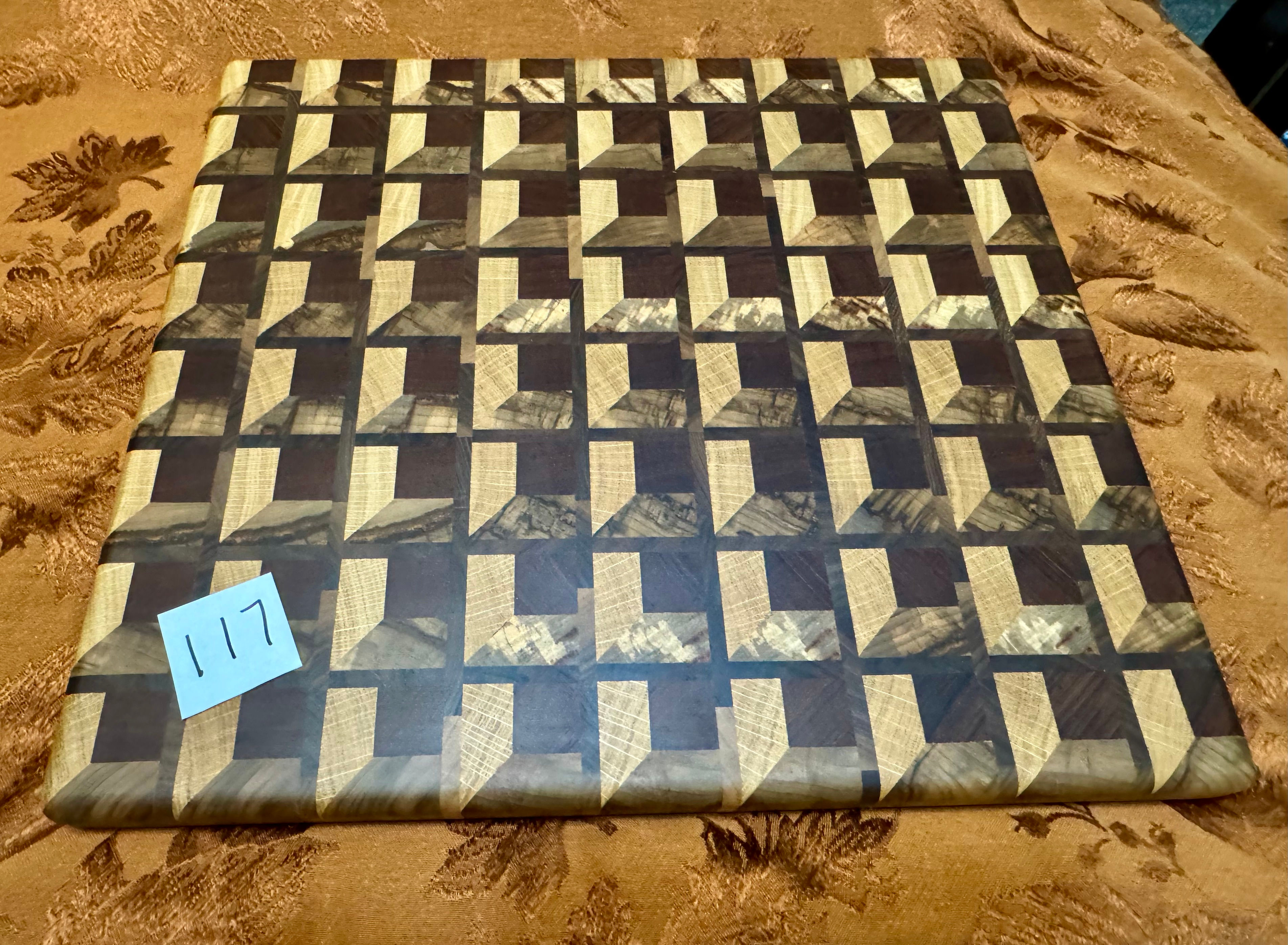 #117 Shadow Box Cutting Board Variation