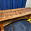 Thumbnail: #600 Live Edge Walnut Bench with Cherry Base