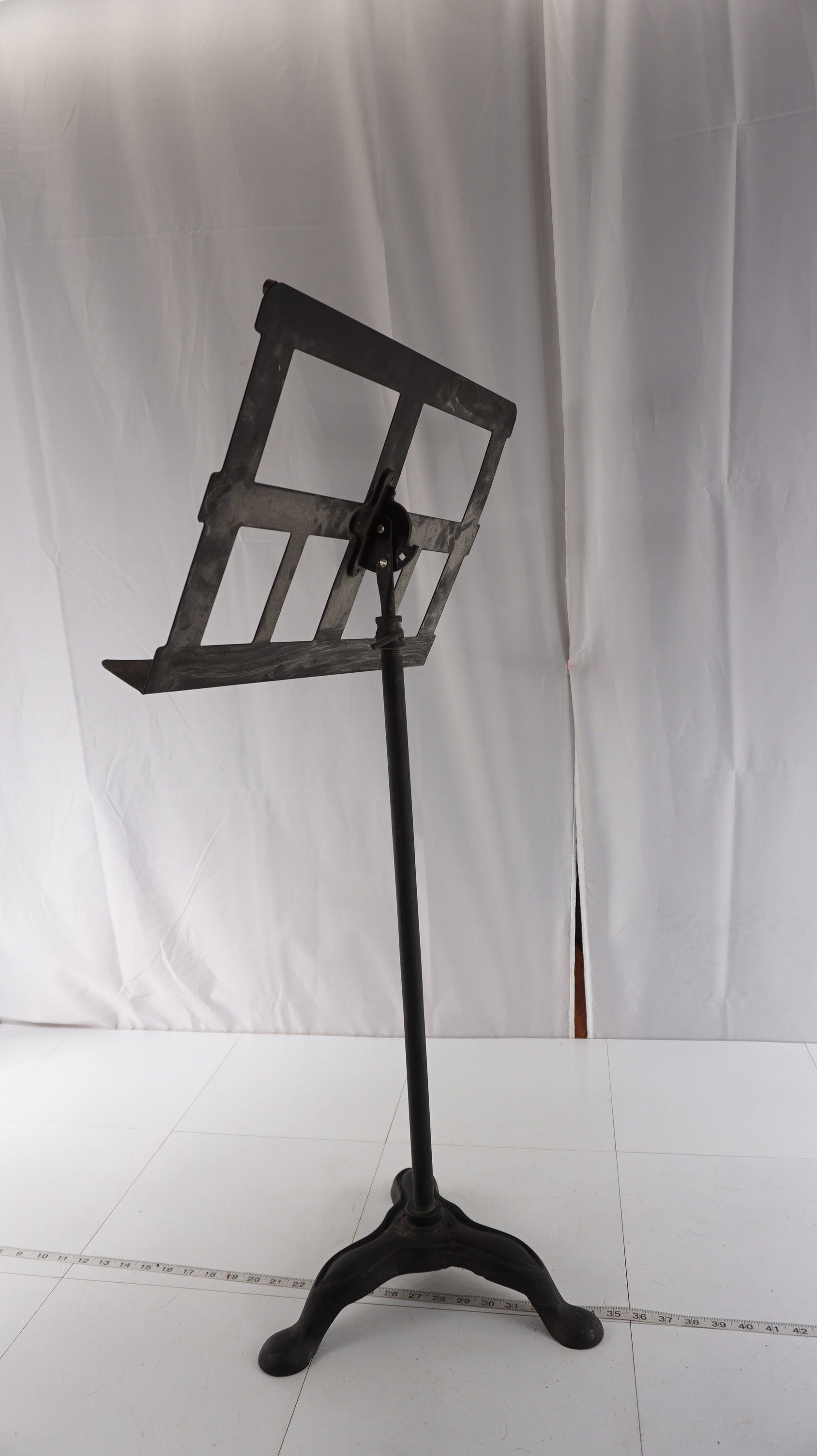 Iron Music Stand Ca 1940s
