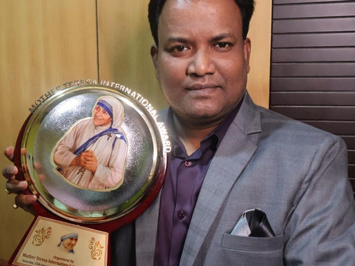 Unveiling the Unseen: Subimal Das's Inspiring Journey to Mother Teresa International Award and Beyond