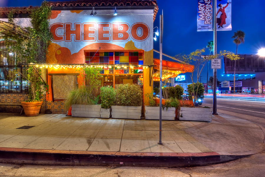 Cheebo Restaurant Sunset Blvd Los Angeles