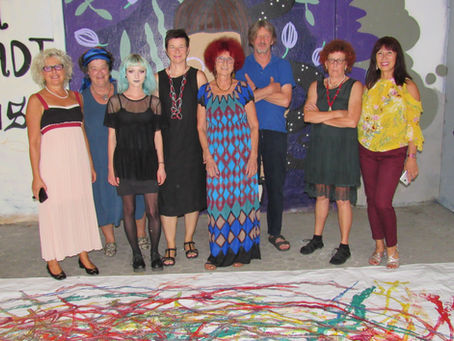 letztes Künstlersymposium in der Schäffnerstrasse, KunstvereinGraz, Regensburg, August 2018