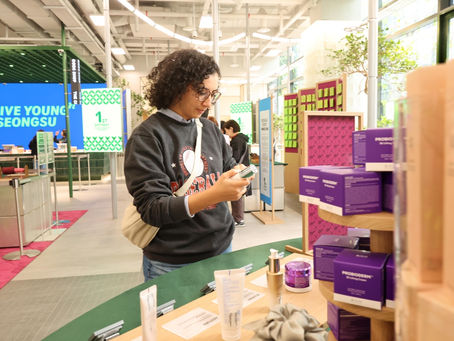 Olive Young Seongsu привлек 2,5 млн посетителей за первый год