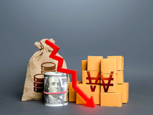 Южнокорейская вона упала до самого низкого уровня с финансового кризиса 2008 года