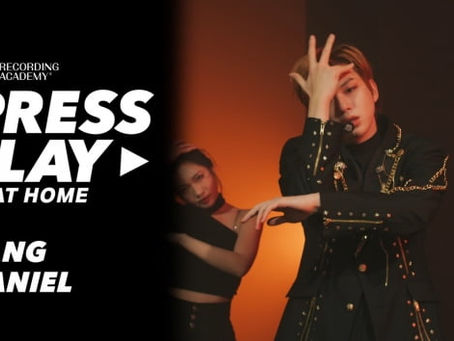 Кан Даниэль выступил на Grammy's Press Play At Home