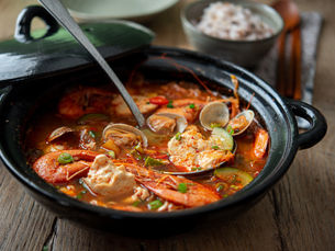 [Корейская кухня Холли] Сундубу тигэ, корейский суп с мягким тофу