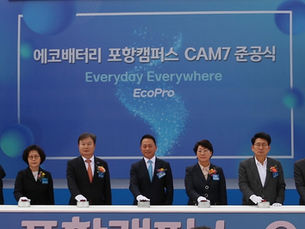 СП EcoPro BM-Samsung SDI завершает строительство нового катодного завода в Пхохане