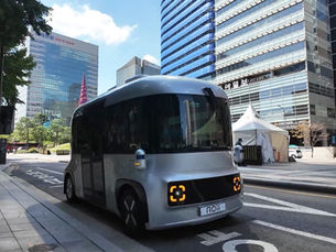 В сентябре Сеул представит первый в Южной Корее беспилотный автобус-шаттл