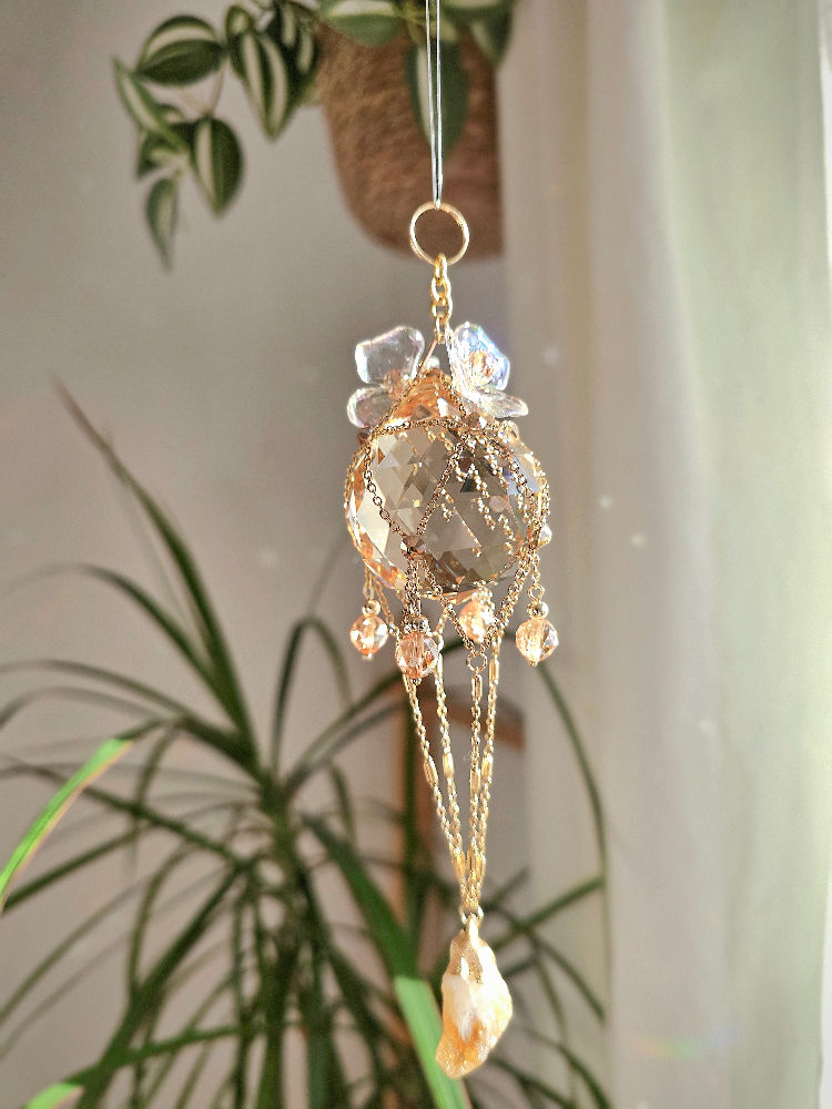 Miniatura: Lapač slunce balón SOMNIA Coreopsis zavěšený v okně