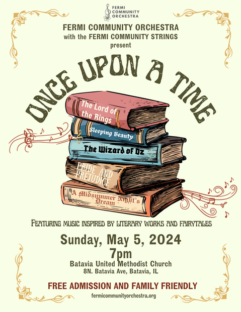 View and listen to the Once Upon a Time orchestra concert from May 5, 2024 on YouTube.