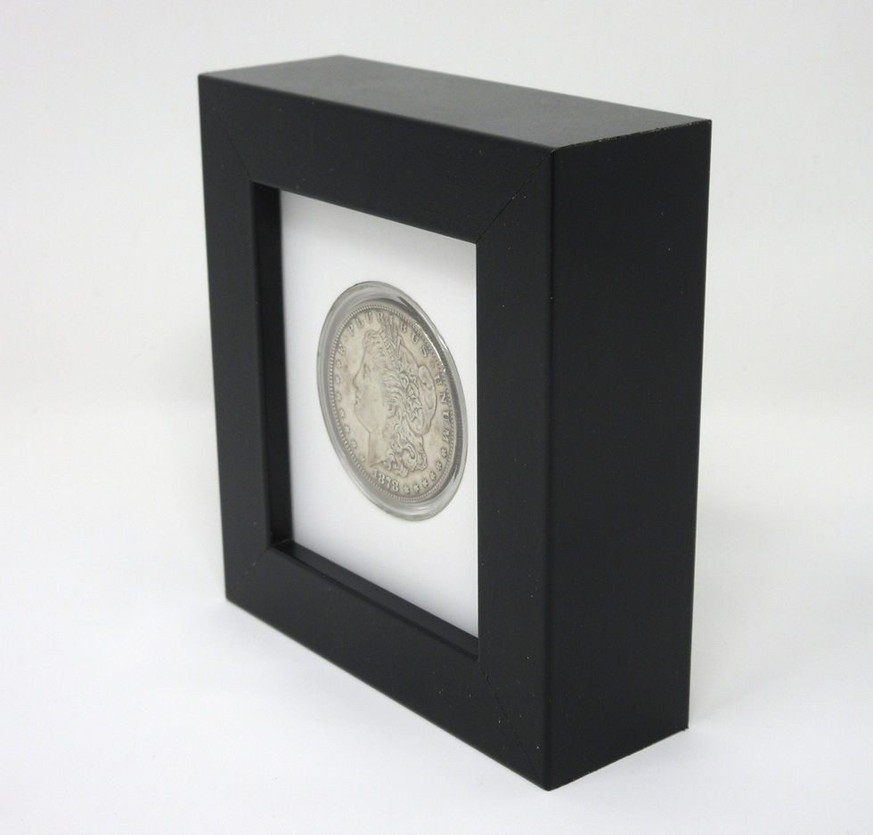 Thumbnail: Morgan / Peace Dollar (NOT INCLUDED) 38mm Coin Frame