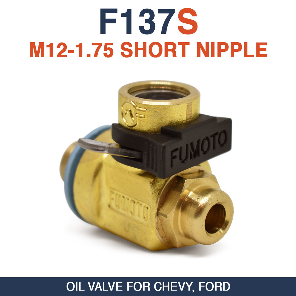 Fumoto F137S M121.75 Thread Quick Oil Drain Valve with 3 Vinyl Caps S/S F107S distribution